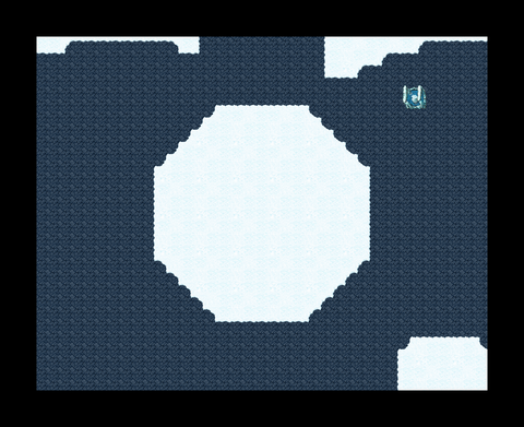 Boss chamber detail — actual map sprites, shown without monsters.