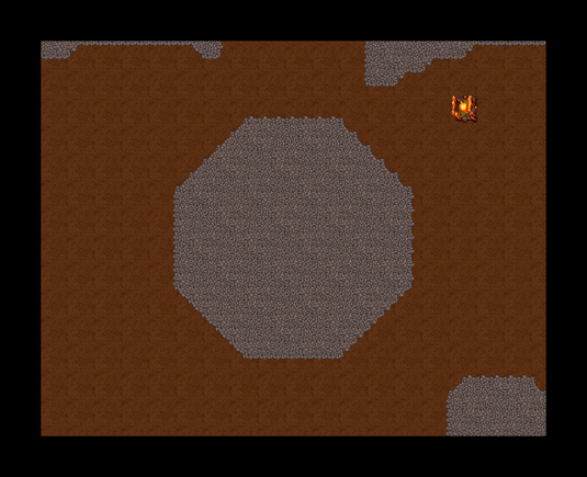 Boss chamber detail — actual map sprites, shown without monsters.
