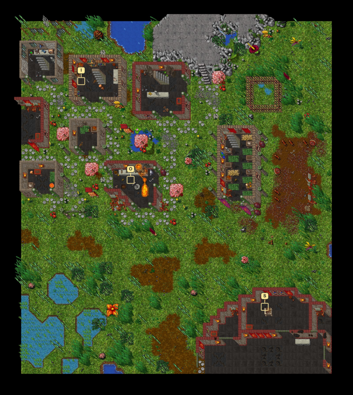 Camp — the stops of Sareth, Ilyra and Orven