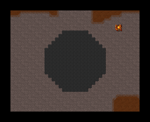 Boss chamber detail — actual map sprites, shown without monsters.