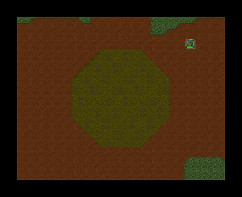 Boss chamber detail — actual map sprites, shown without monsters.