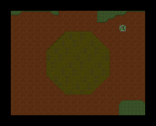 Boss chamber detail — actual map sprites, shown without monsters.