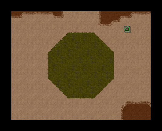 Boss chamber detail — actual map sprites, shown without monsters.