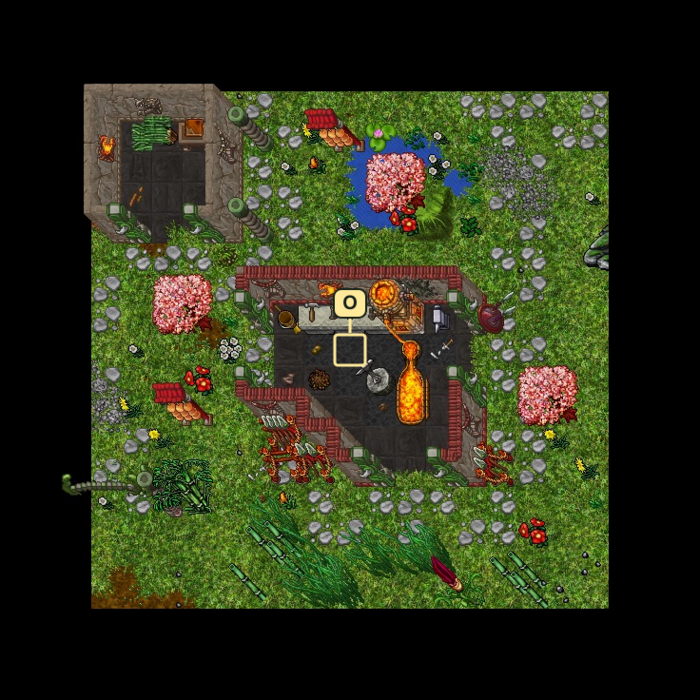 O — Forgemaster Orven · smith stop north-west of Sareth